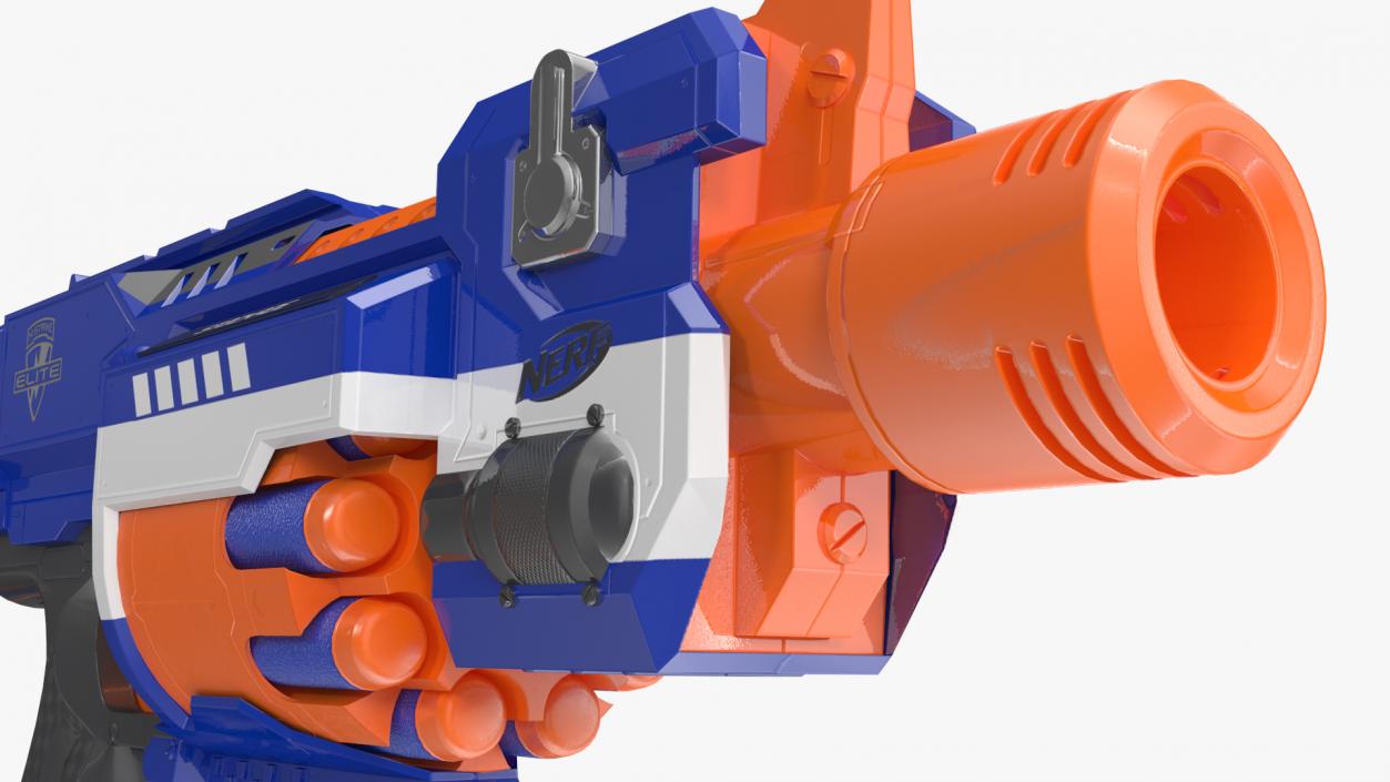 Nerf N-Strike Stockade 3D