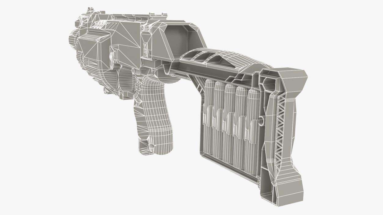 Nerf N-Strike Stockade 3D