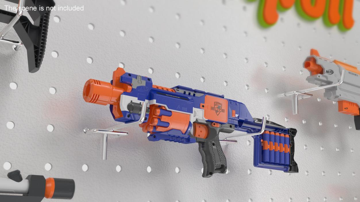 Nerf N-Strike Stockade 3D