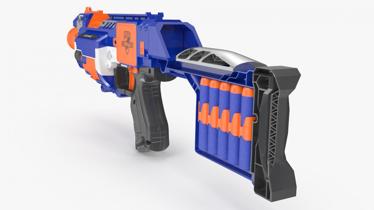 Nerf N-Strike Stockade 3D