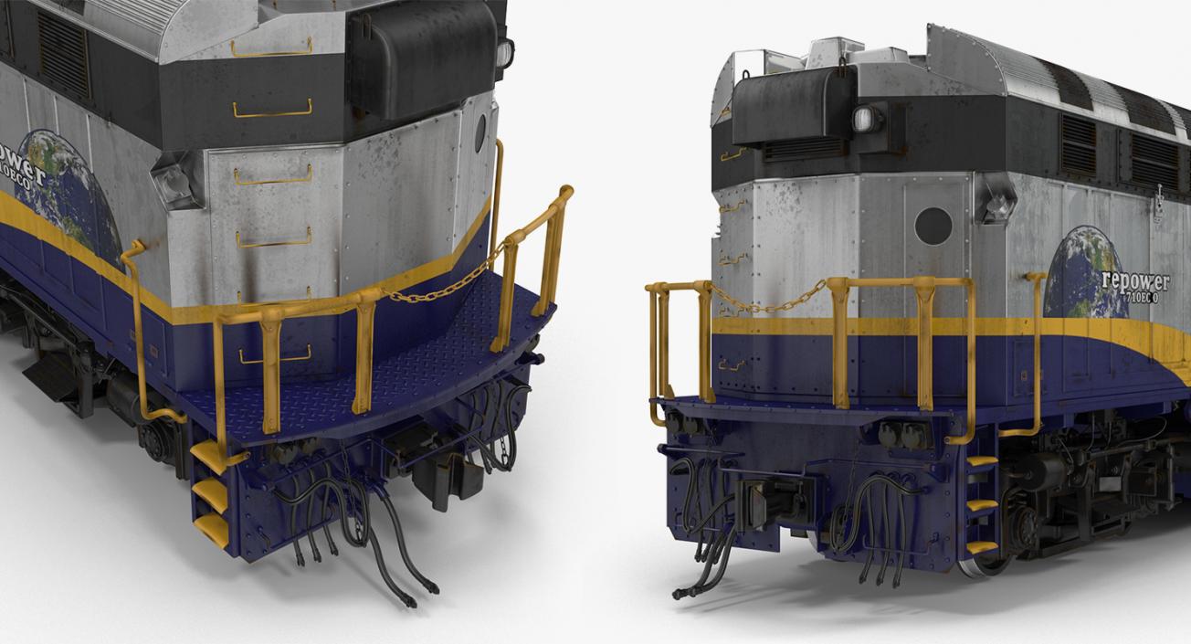 Locomotives Collection 3D