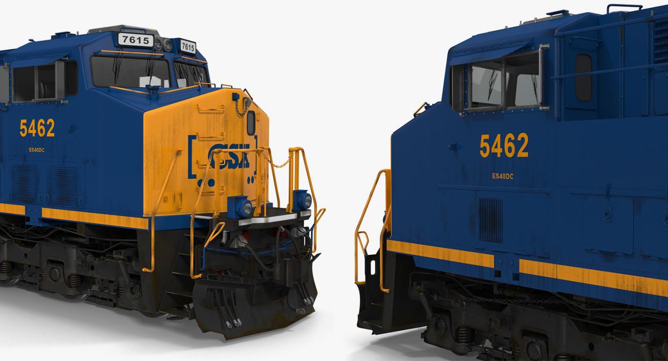 Locomotives Collection 3D