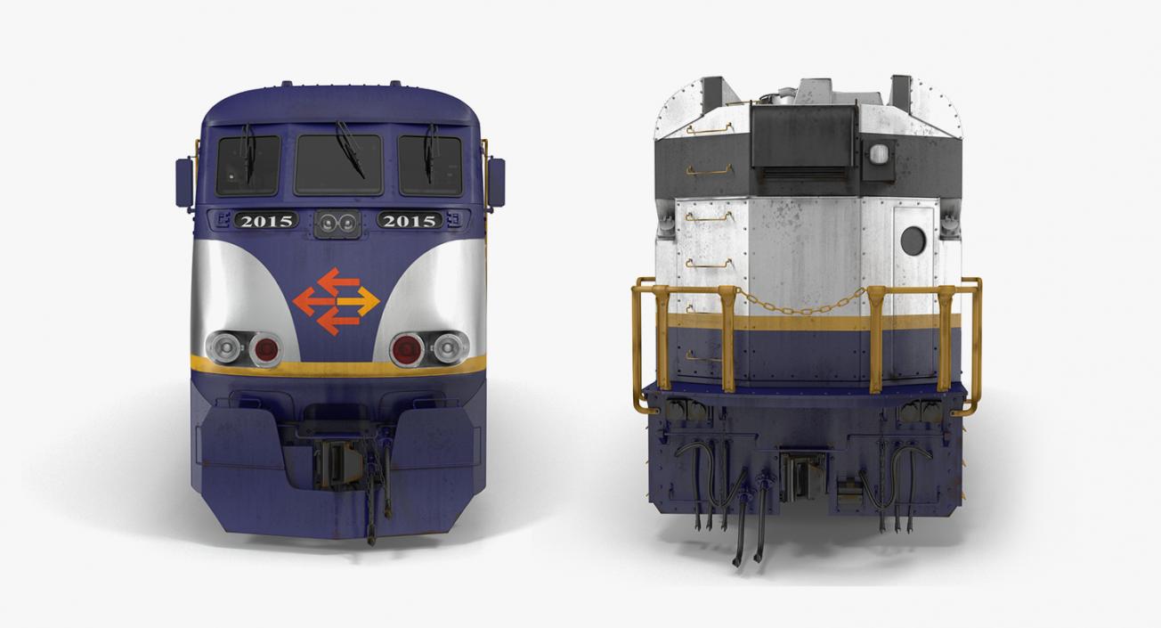 Locomotives Collection 3D