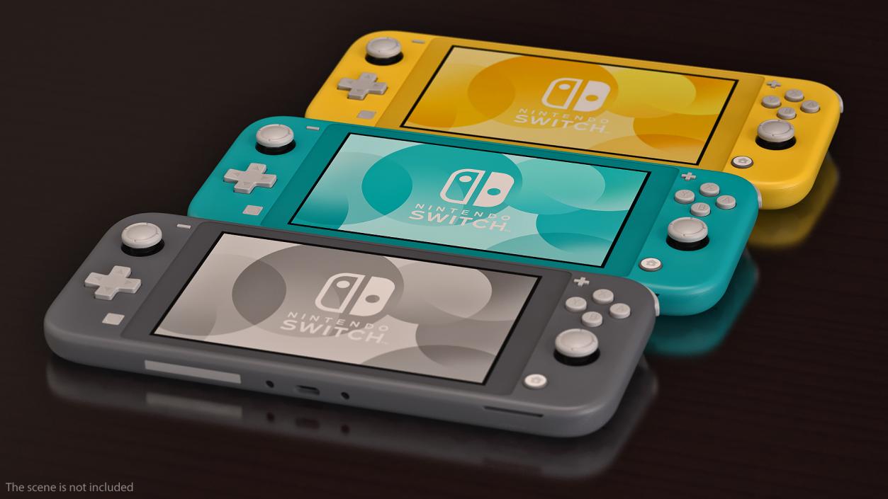 3D Nintendo Switches Collection model