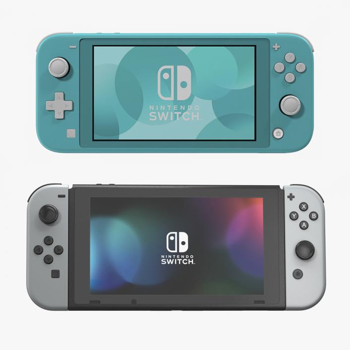 3D Nintendo Switches Collection model