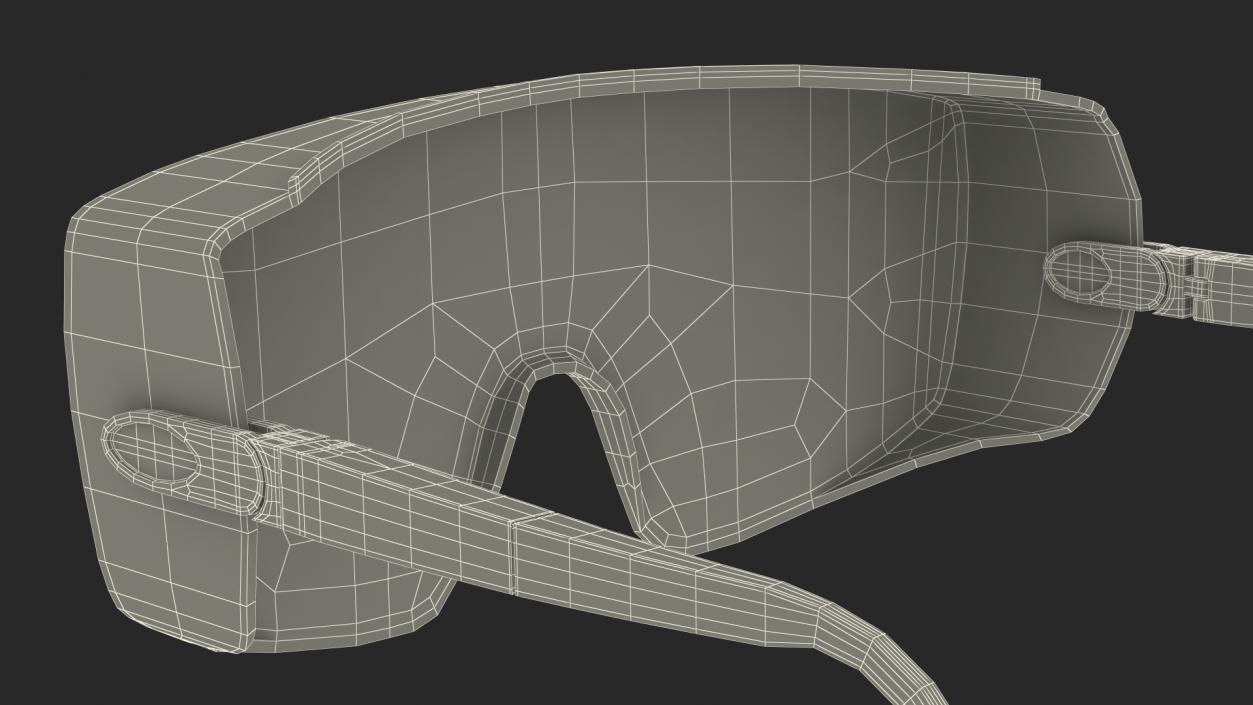 3D model Worker Eyeglass