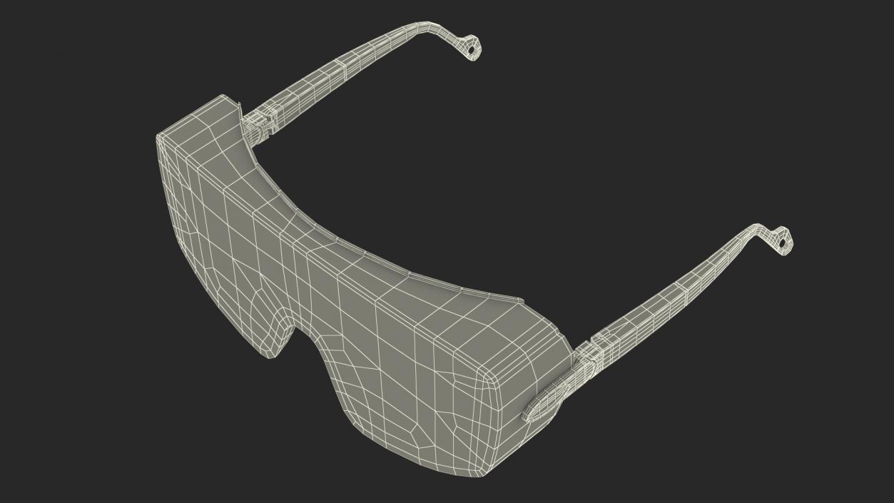 3D model Worker Eyeglass