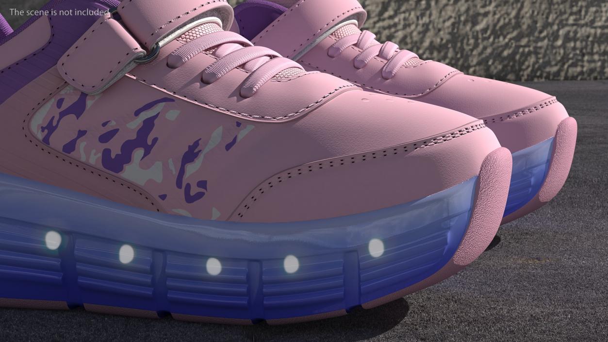 3D Shoes Light Pink