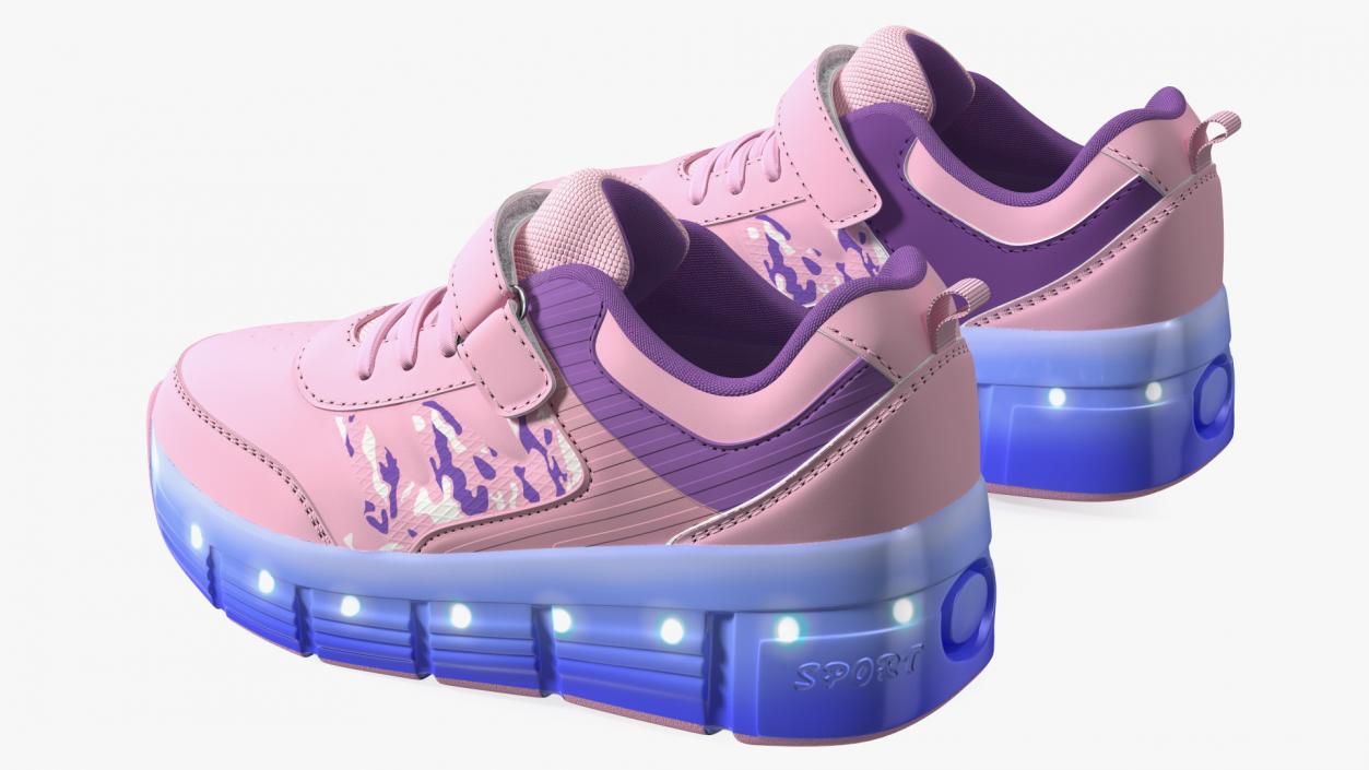 3D Shoes Light Pink