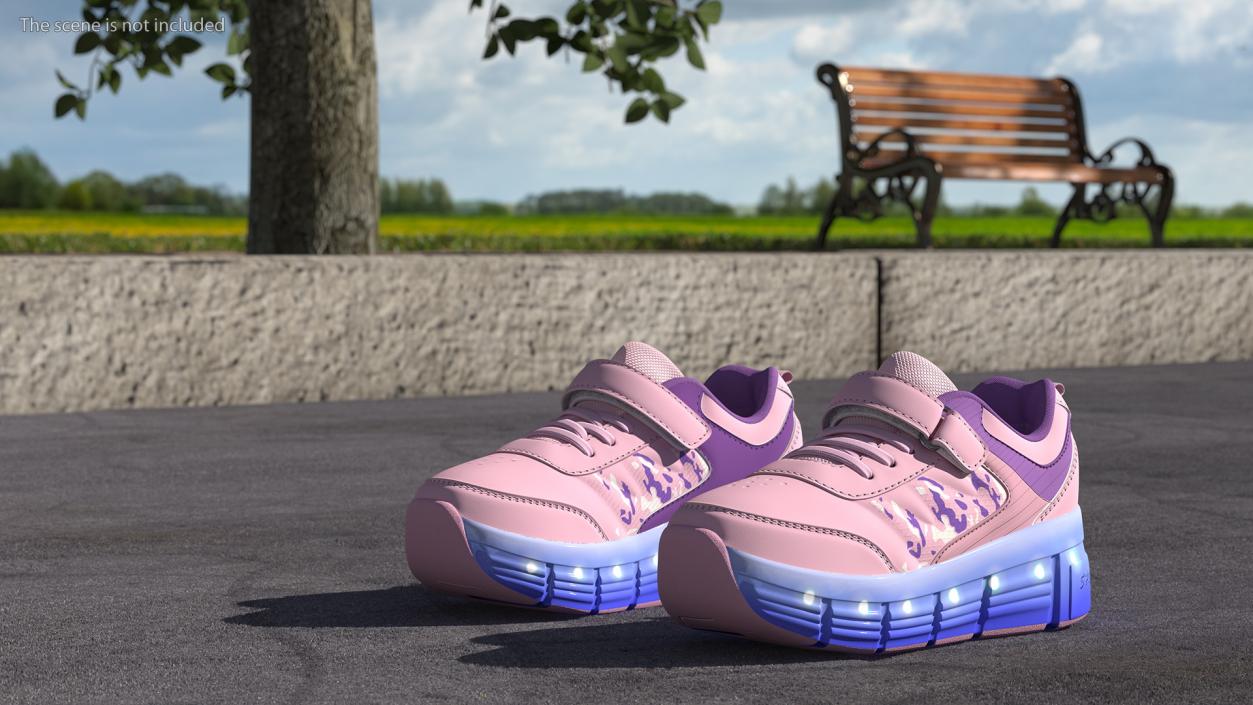 3D Shoes Light Pink