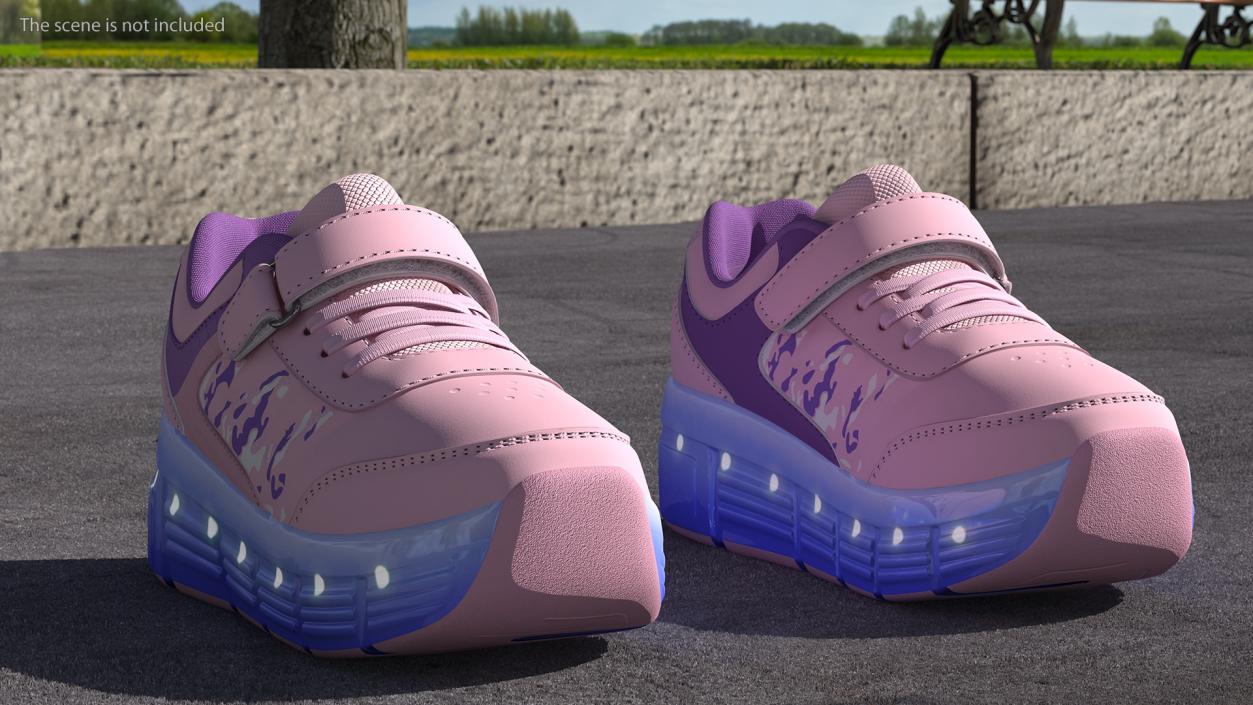 3D Shoes Light Pink