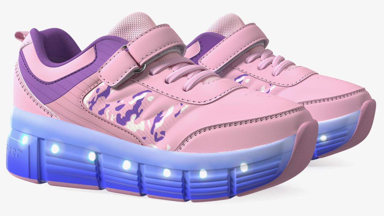 3D Shoes Light Pink