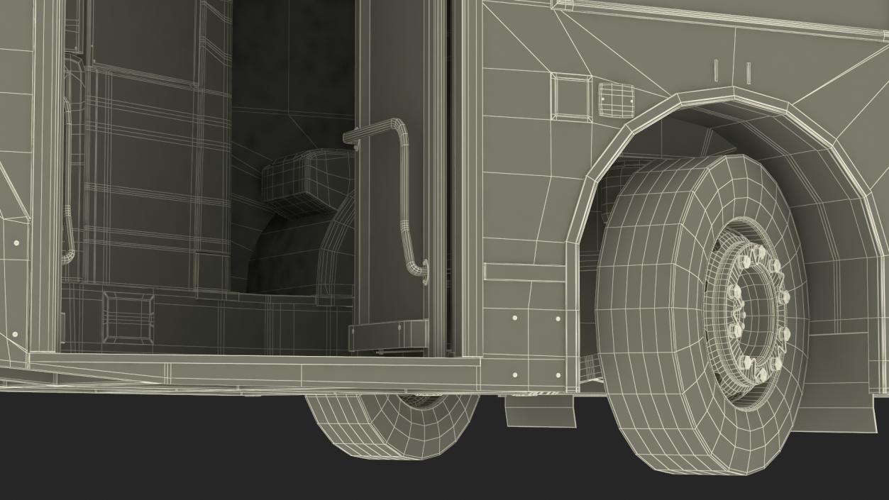 3D model Alexander Dennis Enviro400 Double Decker Bus Rigged for Maya