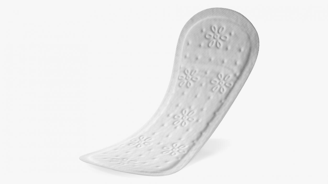 3D Curved Sanitary Napkin Pad