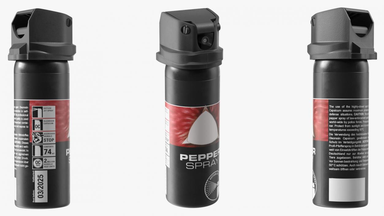 3D model Self Defence Pepper Spray