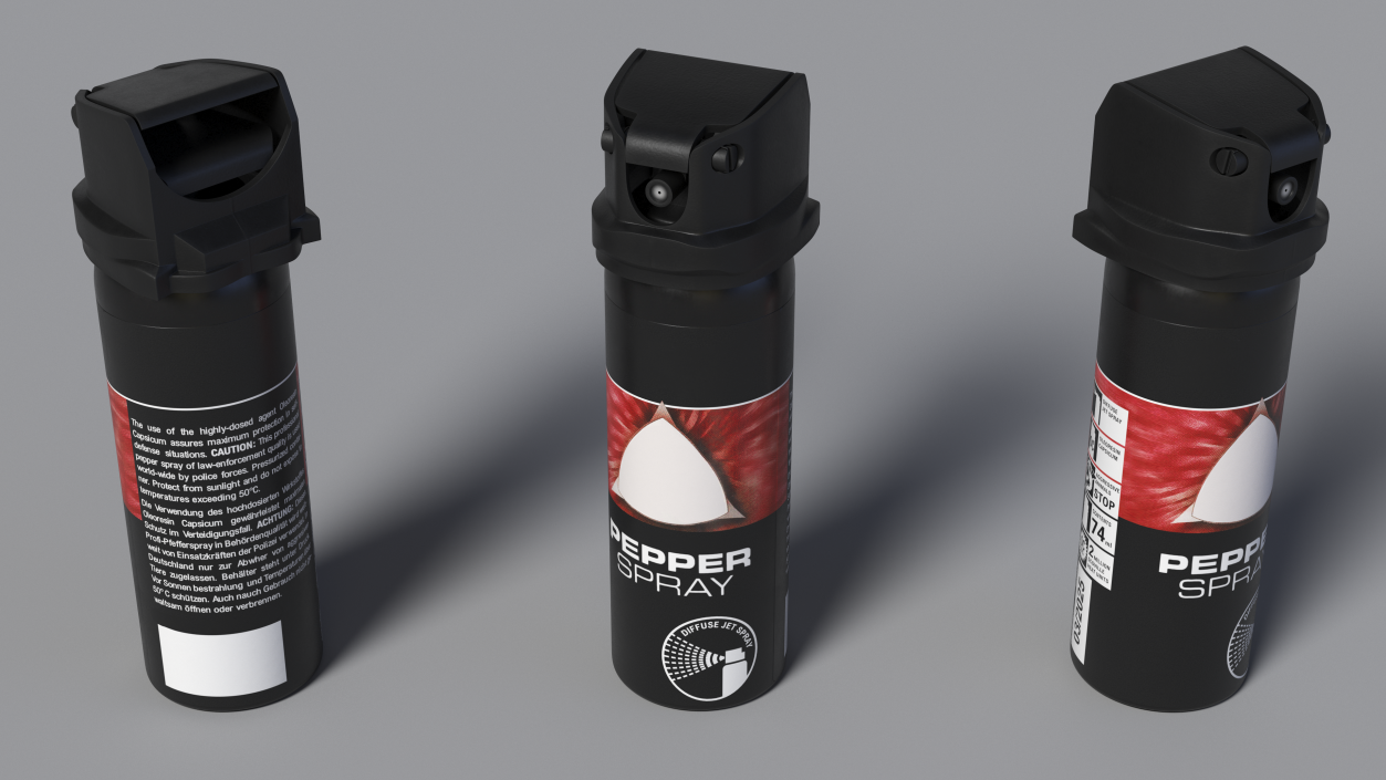 3D model Self Defence Pepper Spray