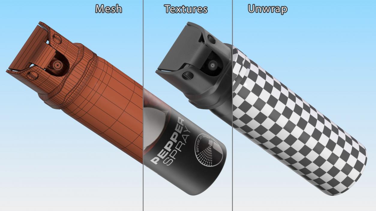 3D model Self Defence Pepper Spray