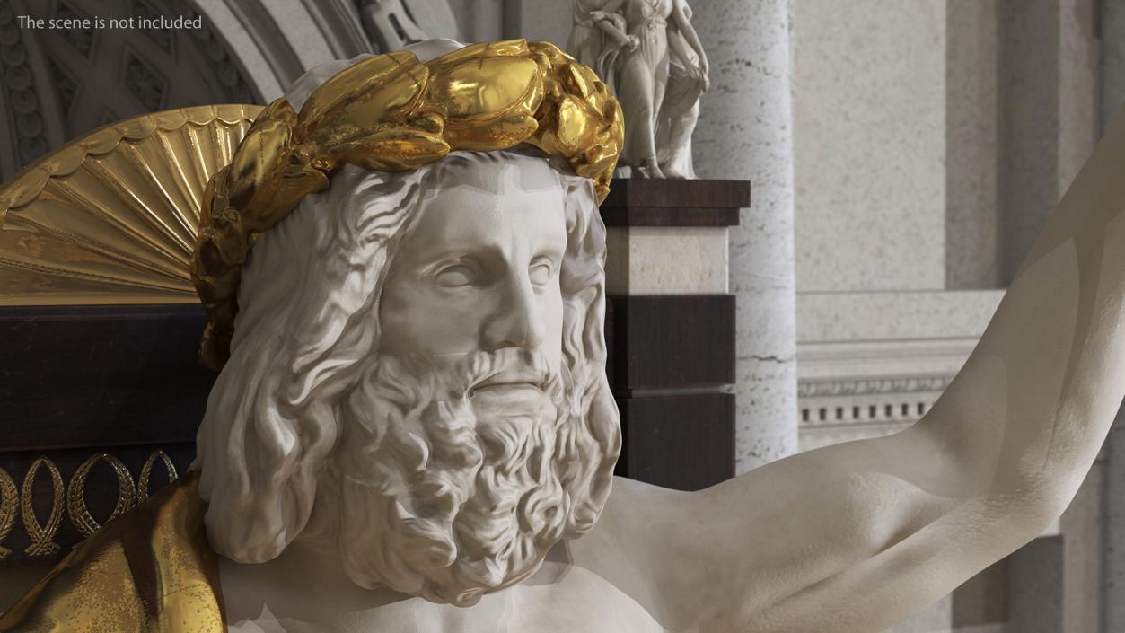 3D model Statue of Zeus at Olympia