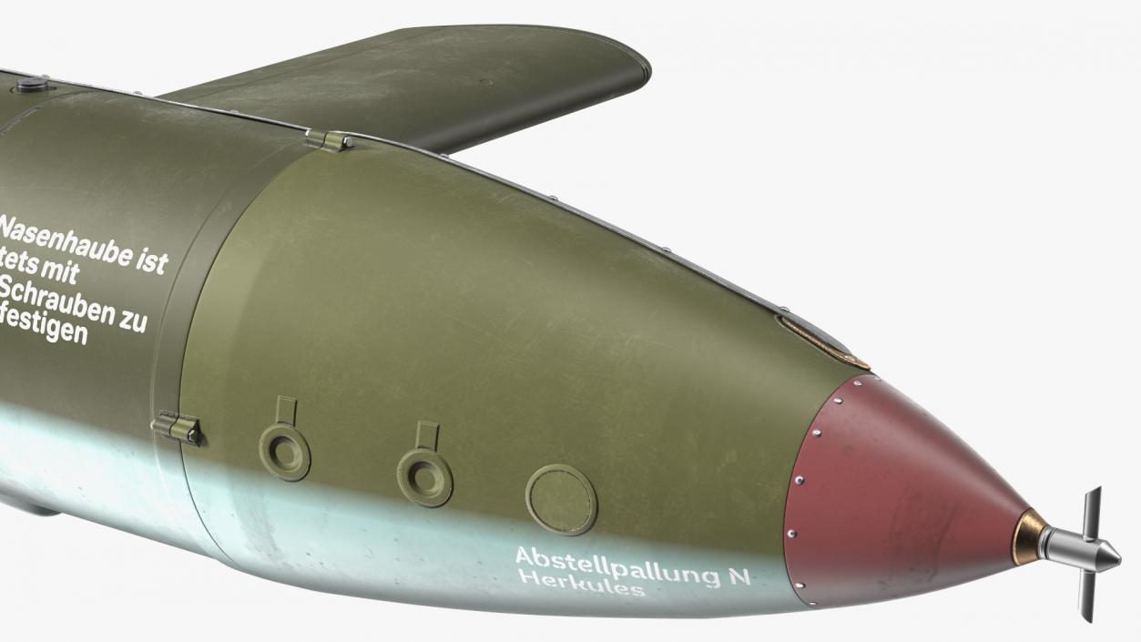 3D German V1 Flying Bomb Buzz Bomb