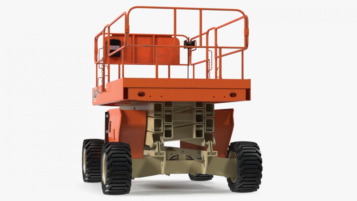 3D JLG 3394RT Scissor Lift model