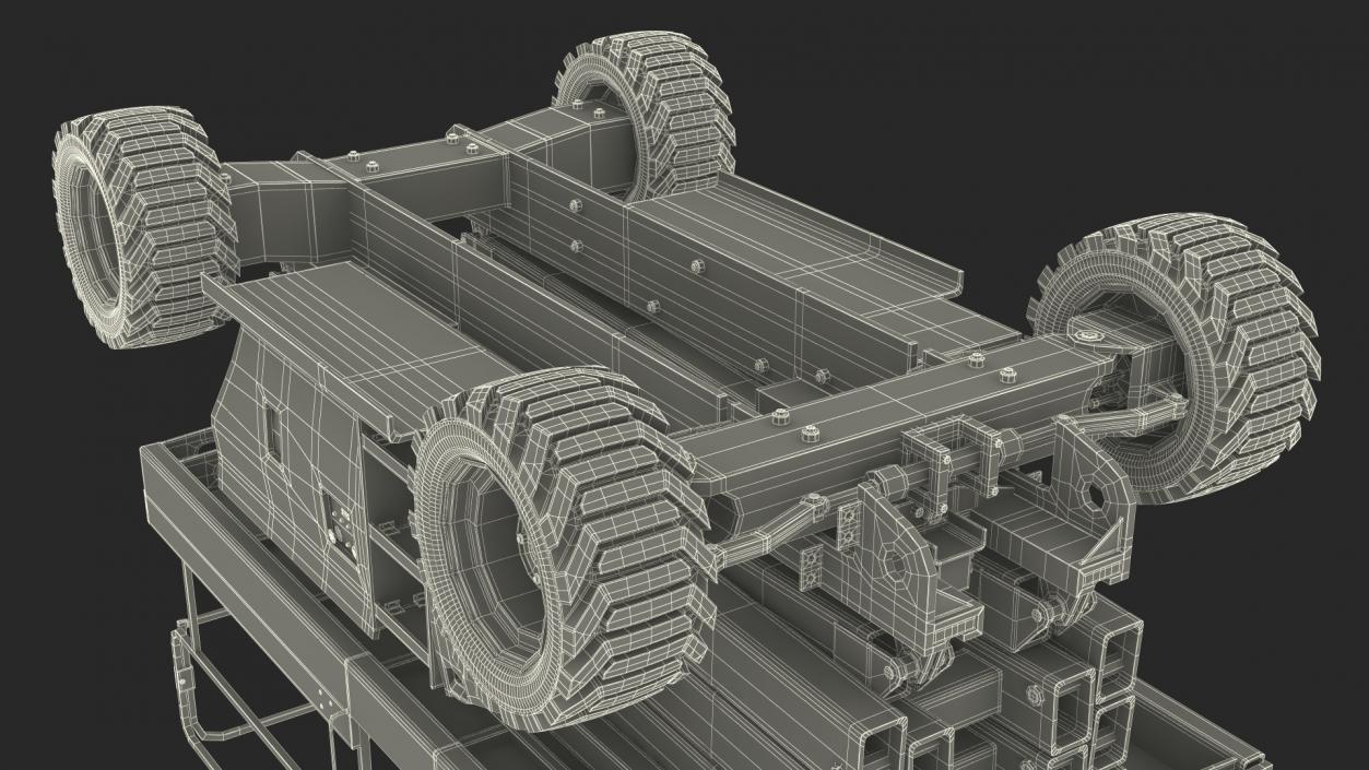 3D JLG 3394RT Scissor Lift model