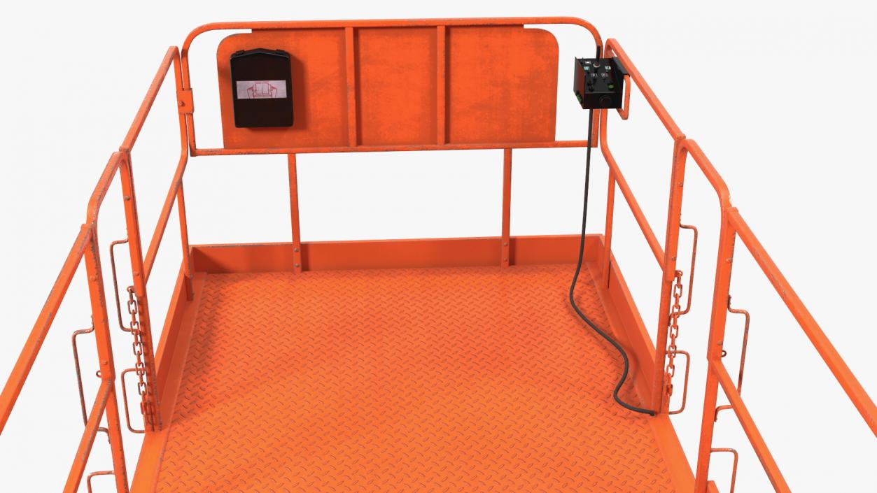 3D JLG 3394RT Scissor Lift model