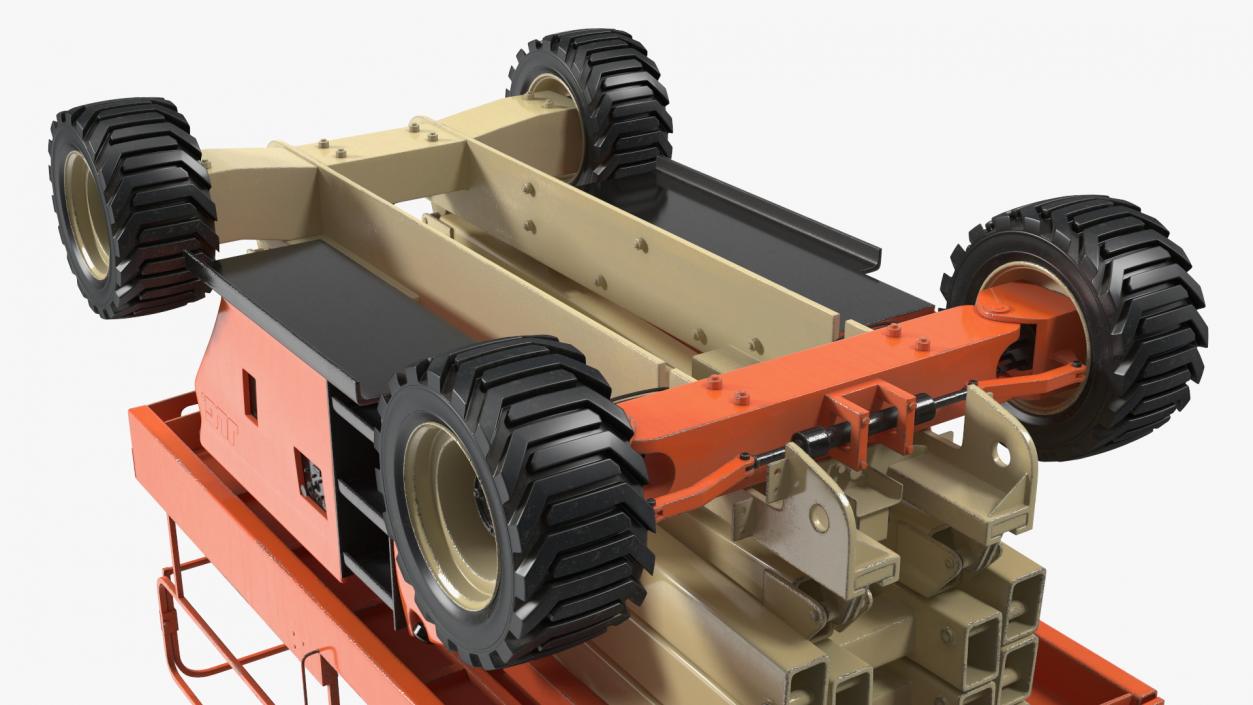 3D JLG 3394RT Scissor Lift model