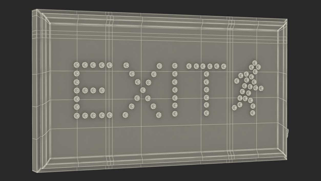 3D model Light Sign Boards Collection 4