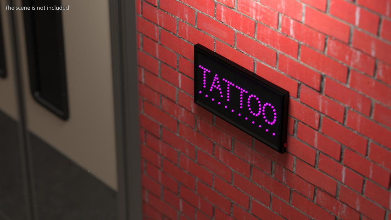 3D model Light Sign Boards Collection 4