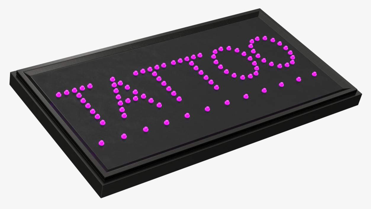 3D model Light Sign Boards Collection 4