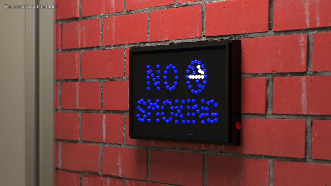 3D model Light Sign Boards Collection 4