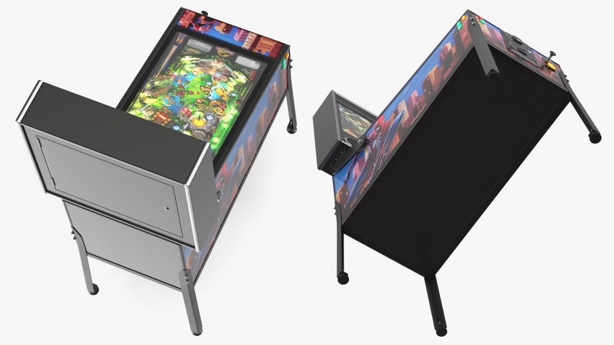 Jurassic Park Virtual Pinball Machine 3D