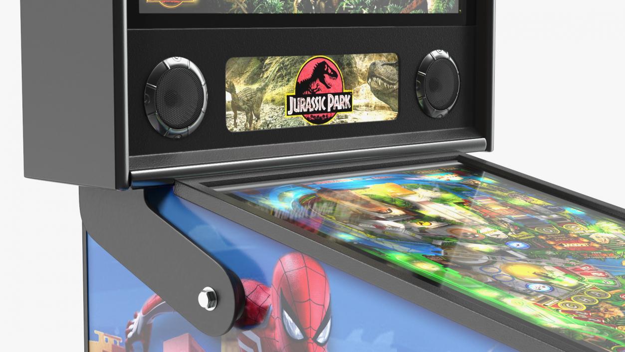 Jurassic Park Virtual Pinball Machine 3D