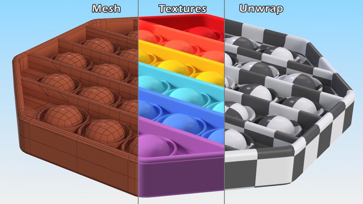 3D Anti-stress Games Collection model