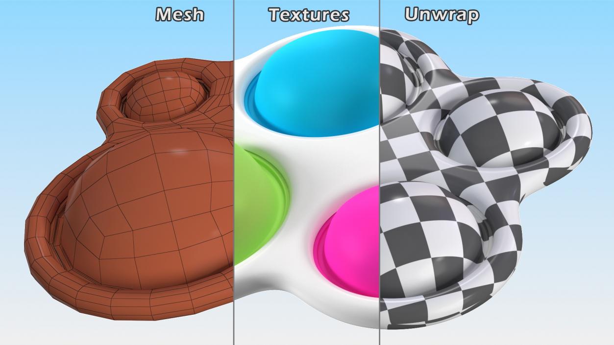 3D Anti-stress Games Collection model