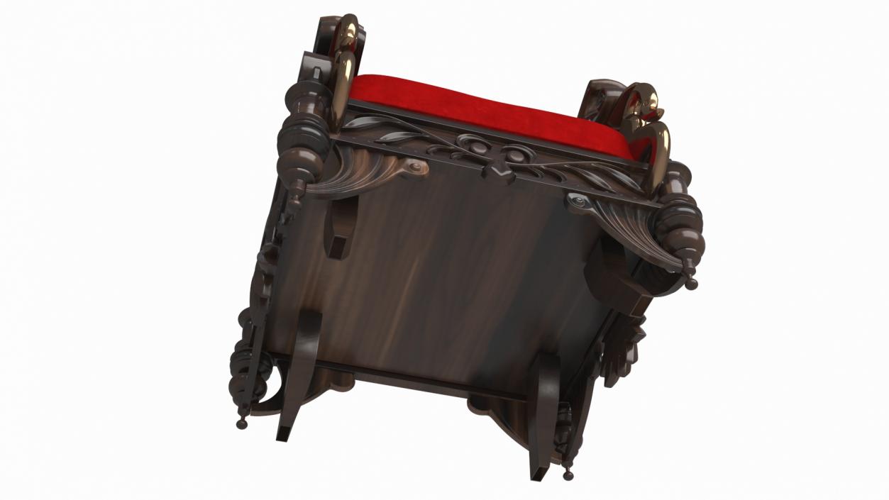 3D Classic Armchair 2 model