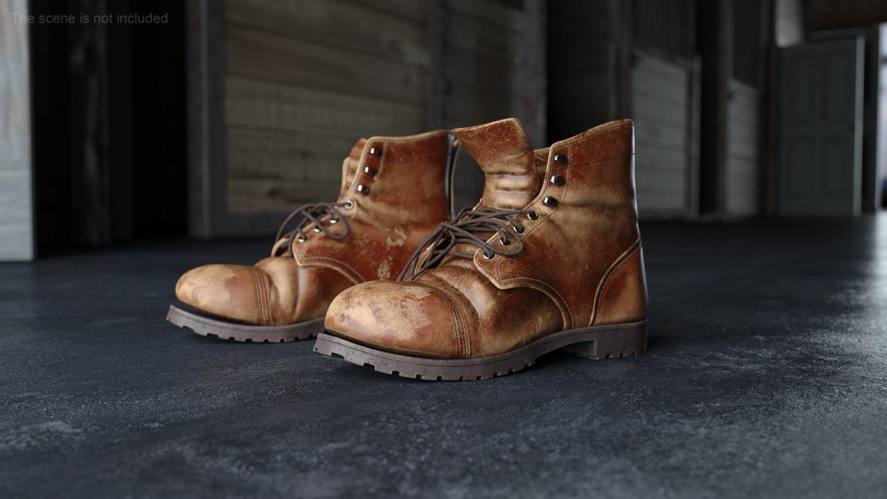 Old Boots 3D model