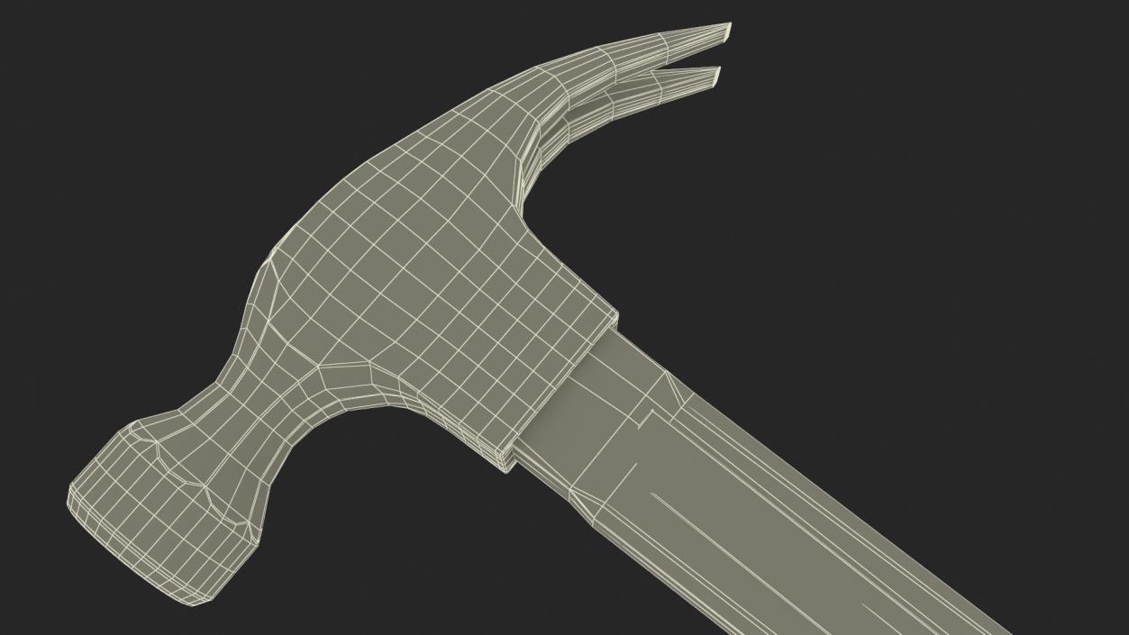 Stanley Grey Fiberglass Curve Claw 3D model