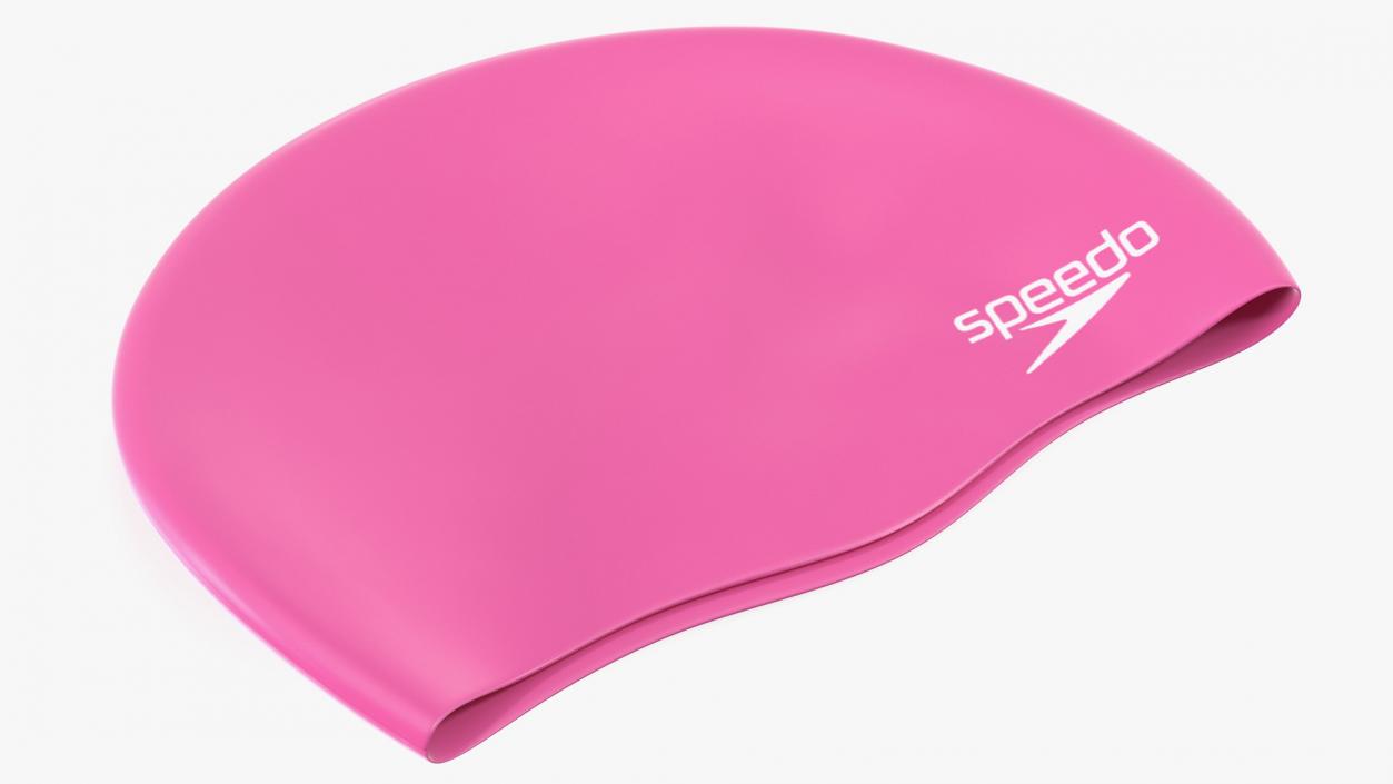 3D Speedo Waterproof Swim Cap Pink