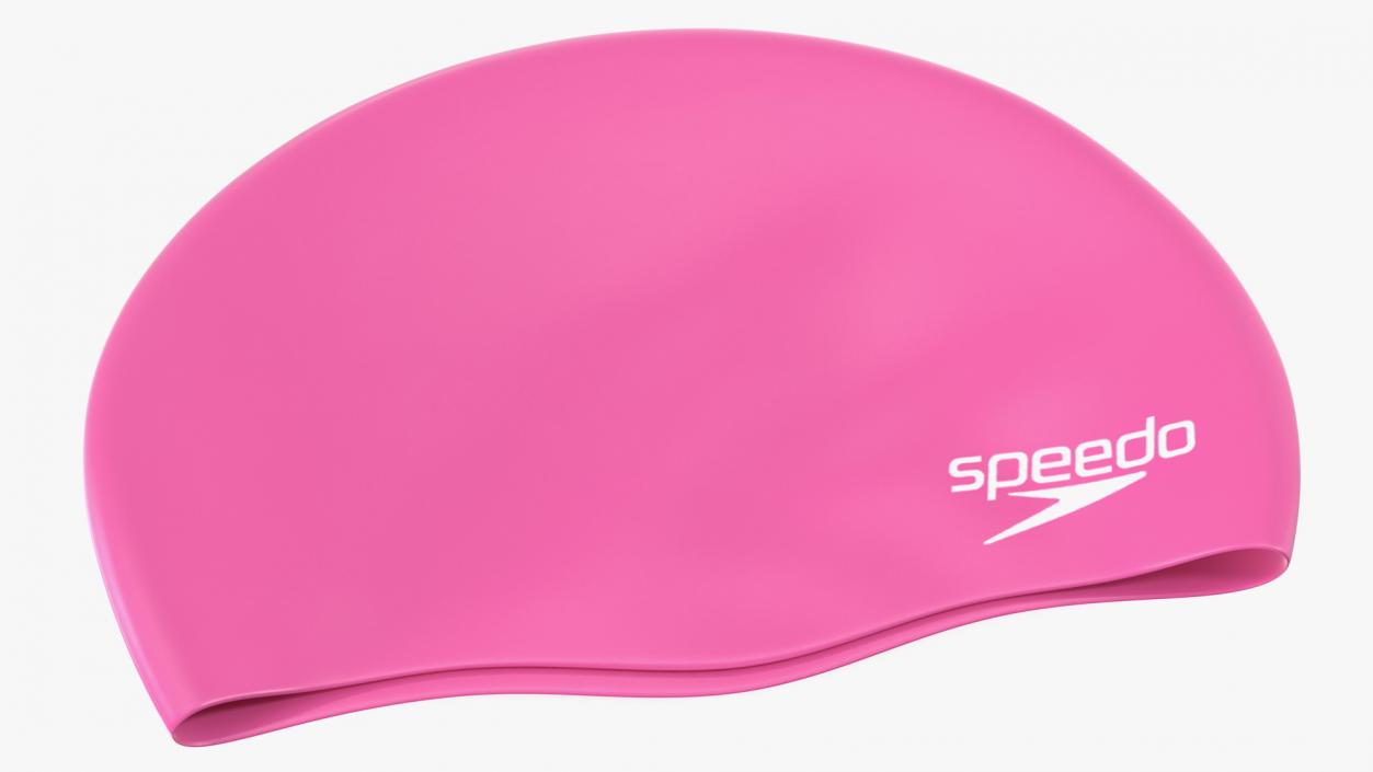 3D Speedo Waterproof Swim Cap Pink