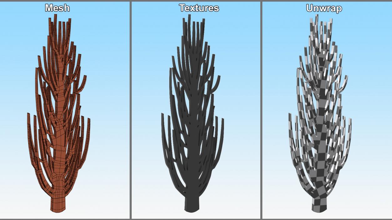 3D model Plant Silhouettes Collection 4