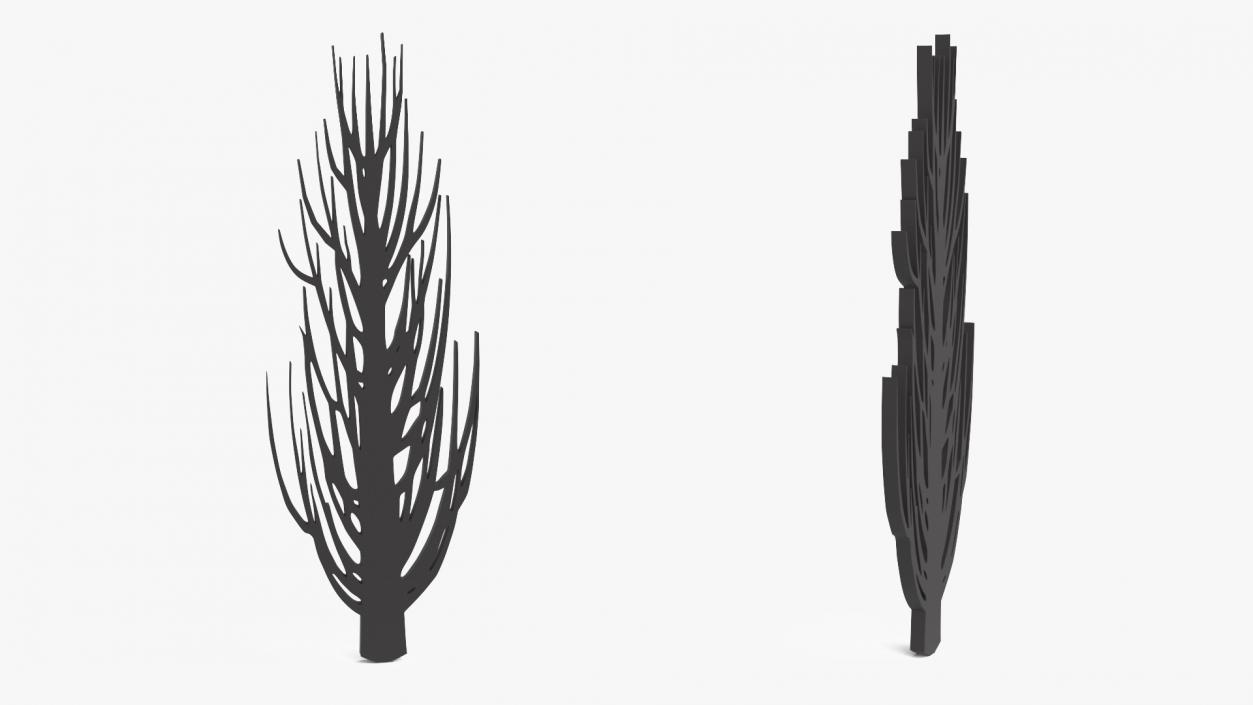 3D model Plant Silhouettes Collection 4