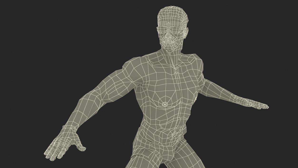 Man on Fliteboard 3D