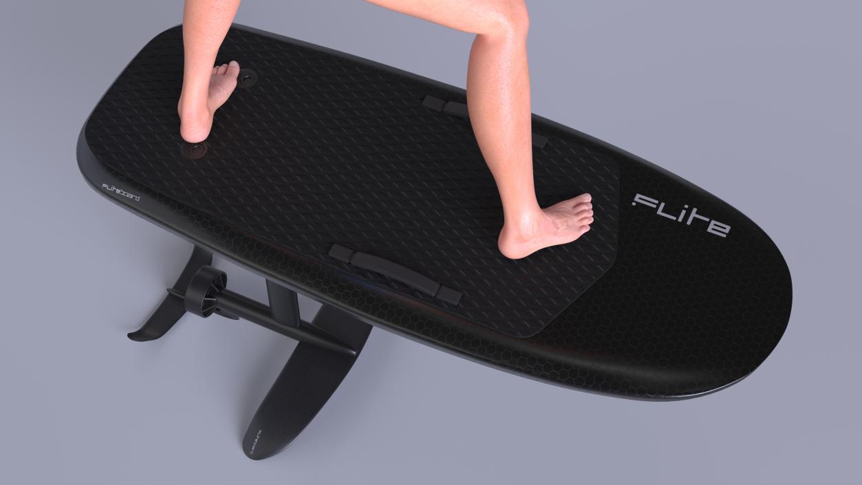 Man on Fliteboard 3D