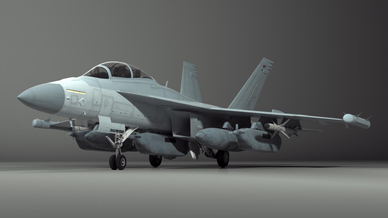 3D Carrier-Based Electronic Warfare Aircraft