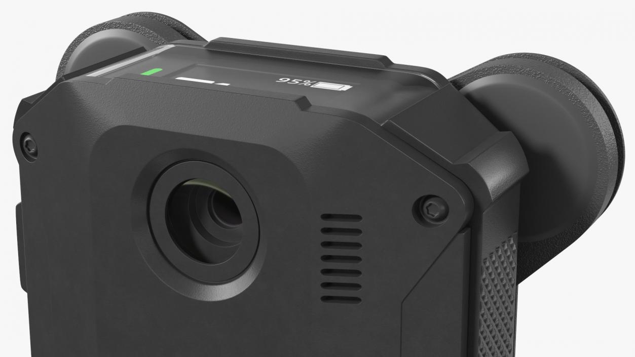 Body Camera with Magnet Mount 3D model