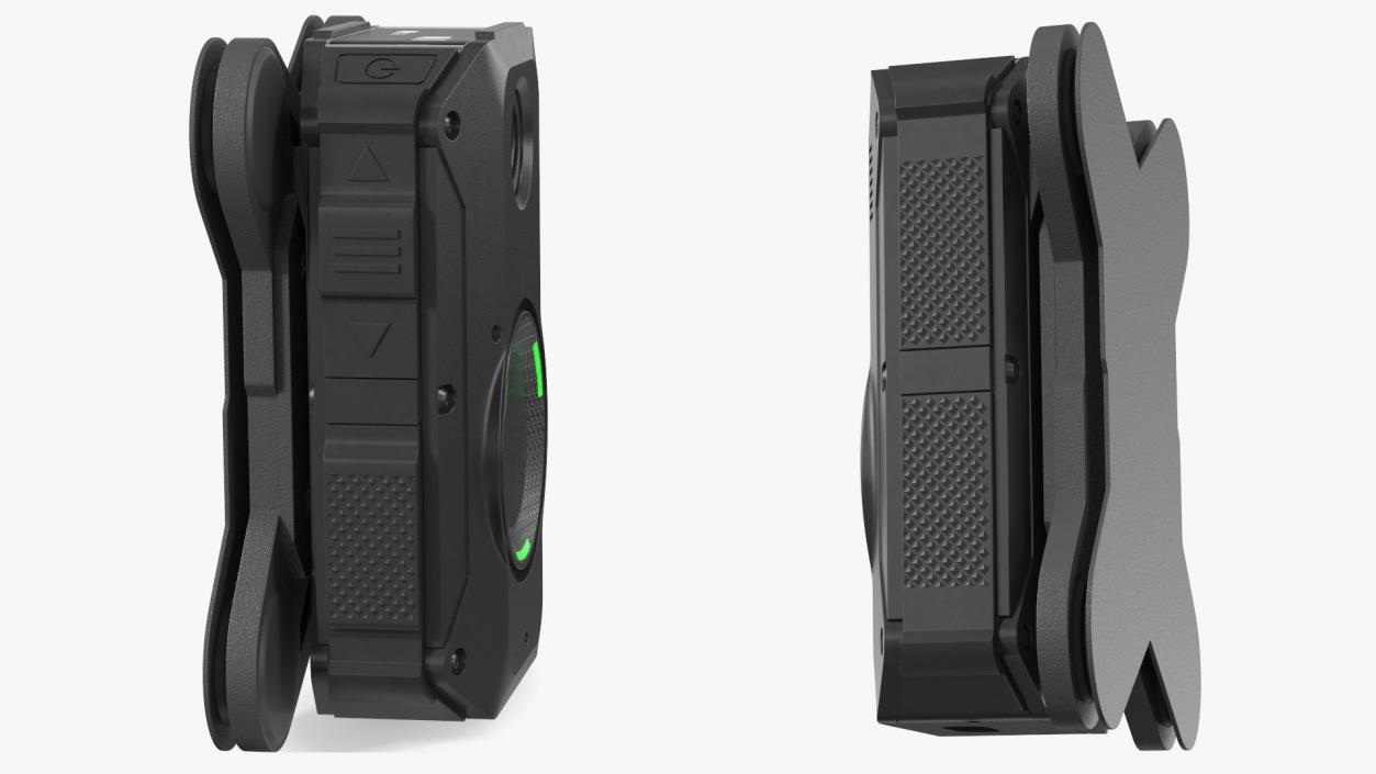 Body Camera with Magnet Mount 3D model