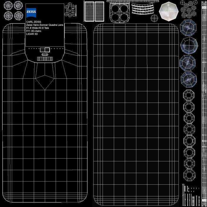 3D Tesla Phone Model Pi Screen Off