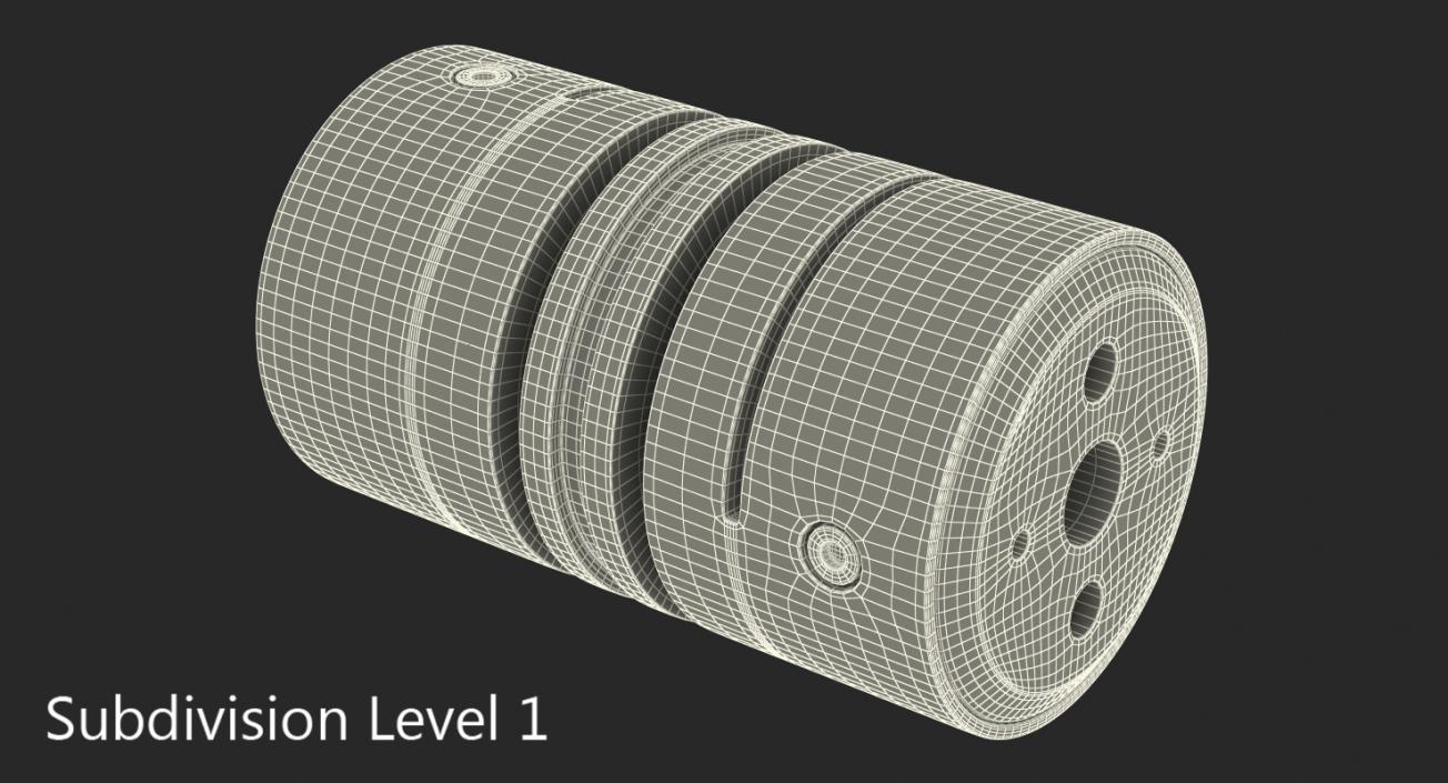 3D Industrial Painted Joint 6