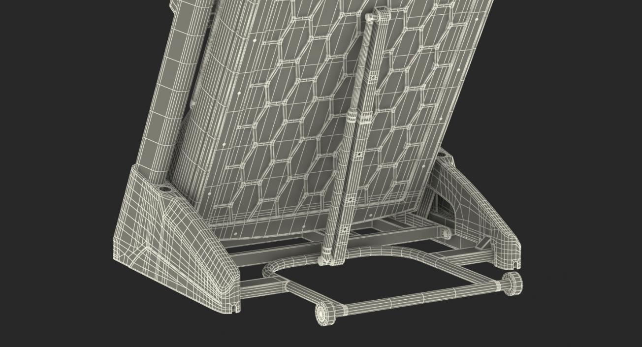 Fitness Treadmill Rigged 3D model